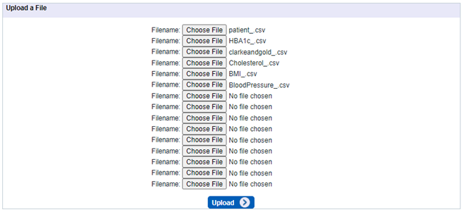 Upload chosen files