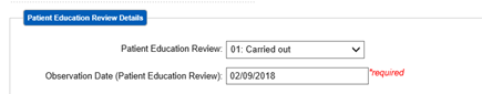 patient education review