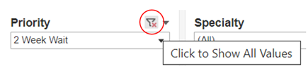 Removing a filter