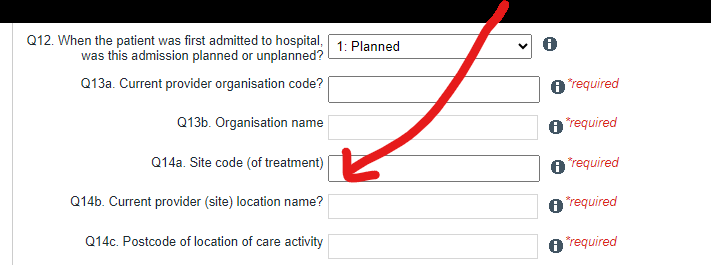 Status submission Q14a