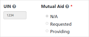 Unique Identifying Number (UIN)