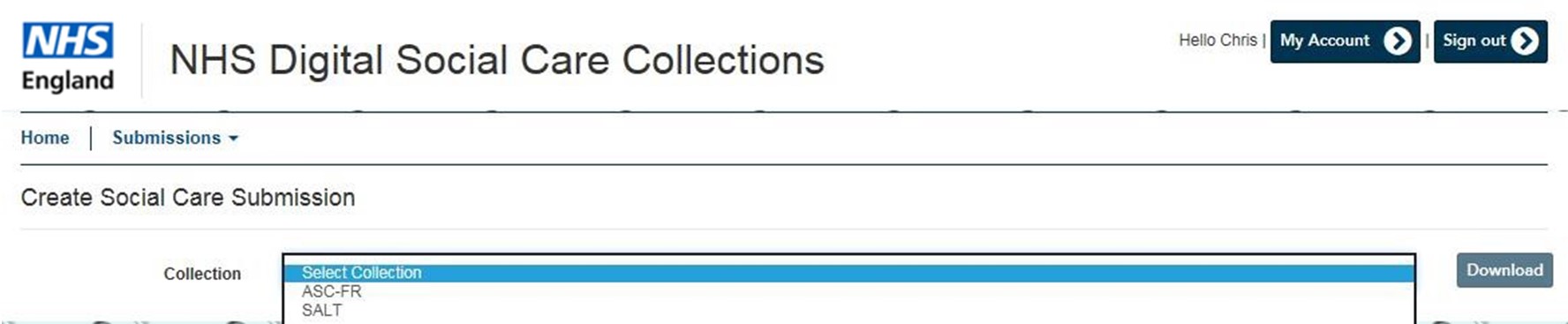 SDCS - submitting data to more than one collection