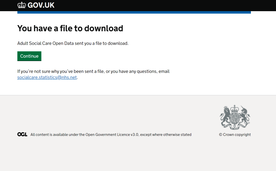Gov.uk  you have a file to download screen