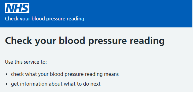 Use this tool to enter your blood pressure reading and find out what it means, along with information on how to reduce a high reading.