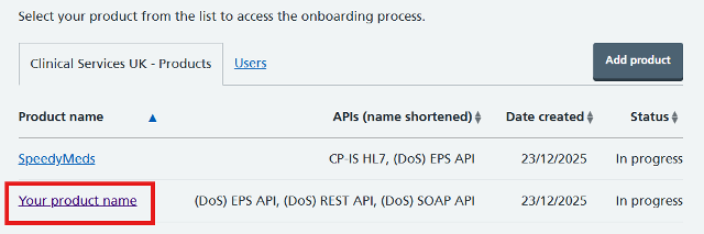 Edit product name