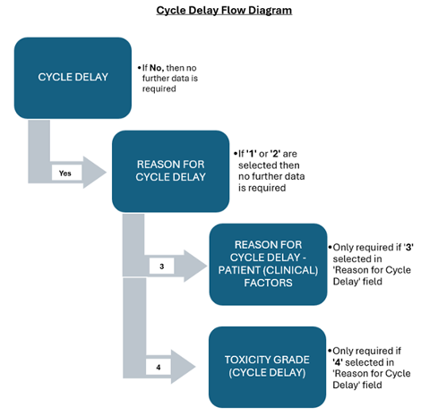 Cycle delay flow diagram