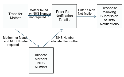 Register a birth workflow