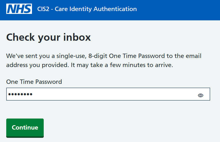 Microsoft Authenticator password reset process screen 4