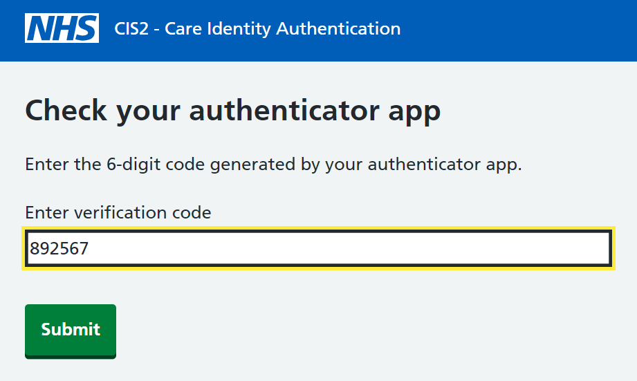 Microsoft Authenticator password reset process screen 5