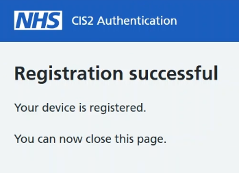 CIS self service profile MFA confirmation