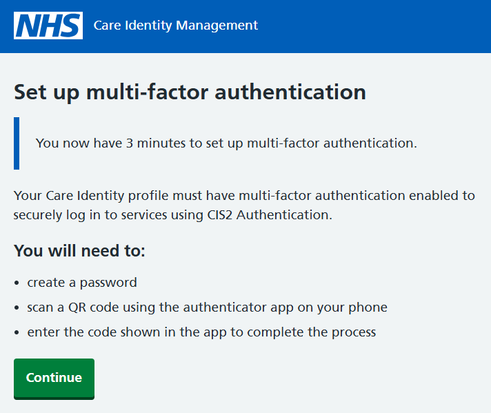 CIS self service profile MFA setup instructions v2.1
