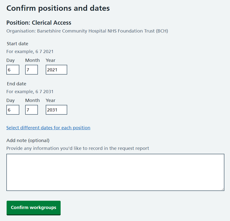 CIM 6.1 workgroup confirm positions and dates