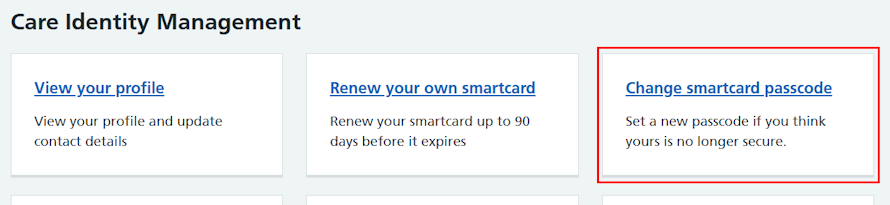 CIM change smartcard passcode panel 5.53