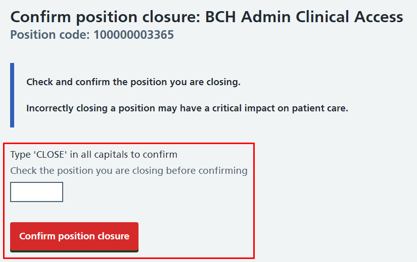 CIM close position second check