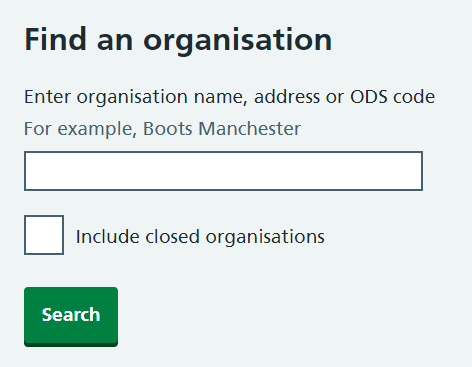CIM find an organisation