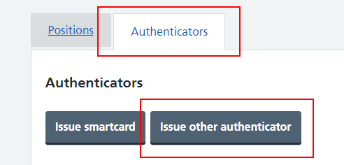 CIM RPA issue other authenticator