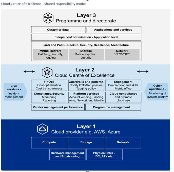Shared responsibility model