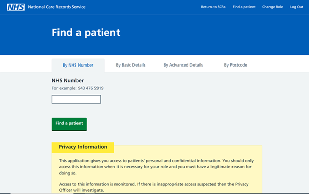 Find a patient