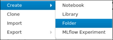Create folders for notebooks
