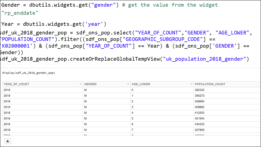 Widgets Python