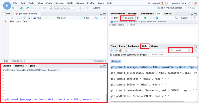 Image showing commands