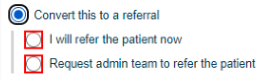 Image of provider conversion options