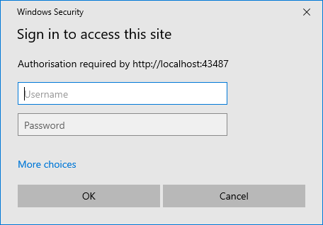 Image of the Windows Security dialog box