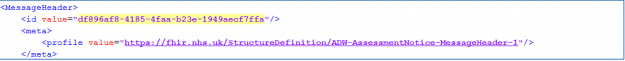 Image of assessment notice for linking a notice response to the originating notice