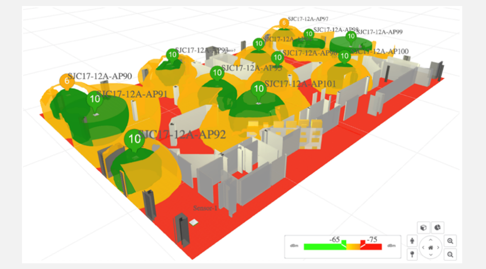 Cisco AP Virtual Reality Planning Tool. Source: Cisco