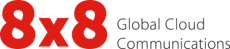 8x8 Global Cloud Communications logo