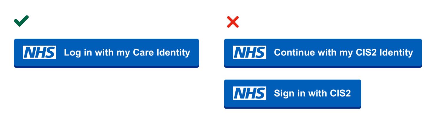 Care Identity call to action example