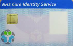 Blank NHS smartcard