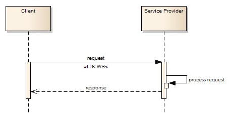 synchronous ITK API interaction pattern