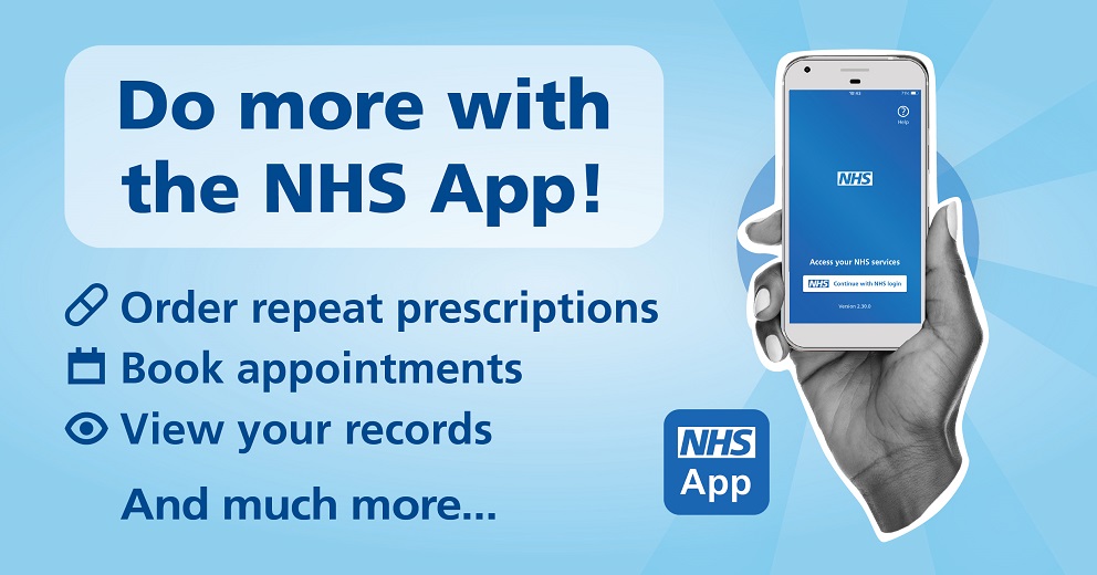 NHS App do more with the NHS App banner