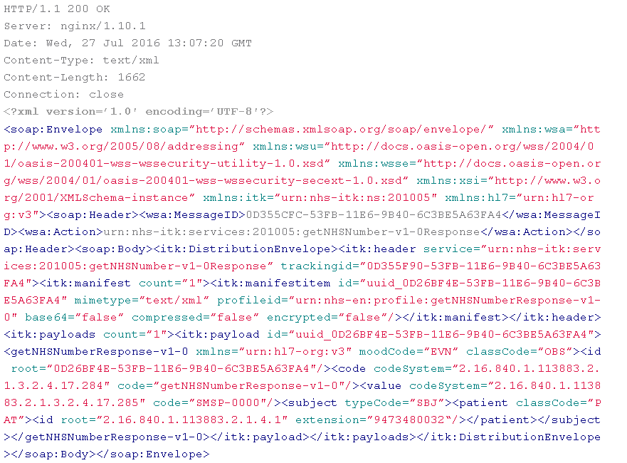Code snippet showing the return