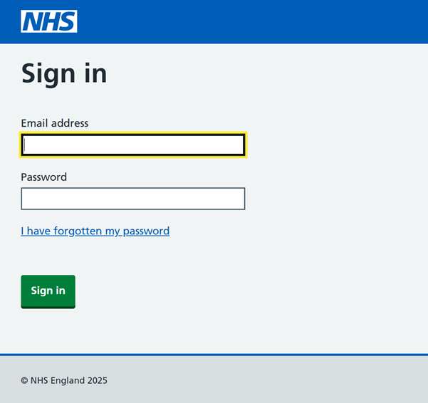 Sign in