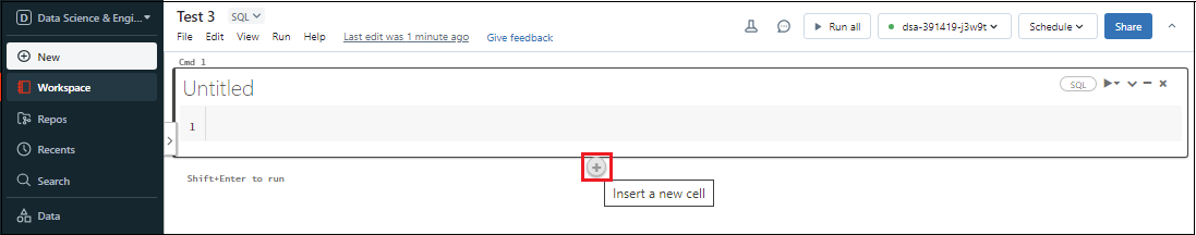 add cell