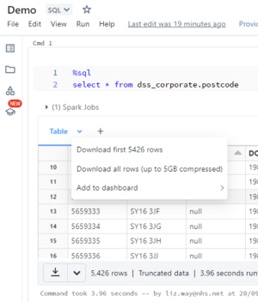 download screen