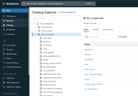 catalogue explorer