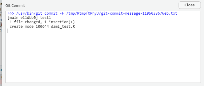 Git Commit - push changes to GitLab