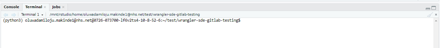Git Commit - Terminal