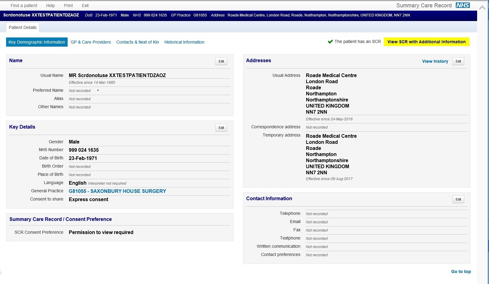 SCRa additional info flag screenshot