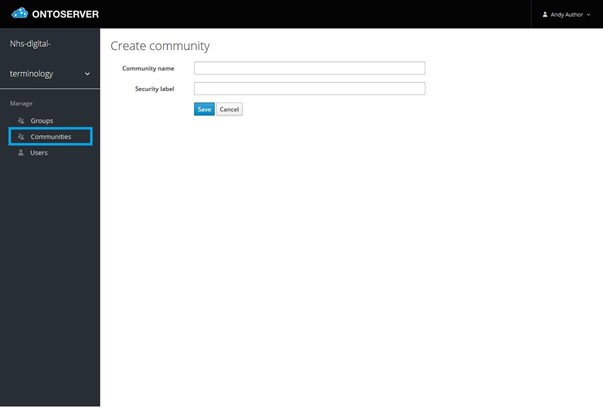 create a community screen shot