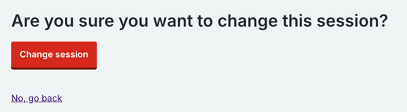 Change prompt