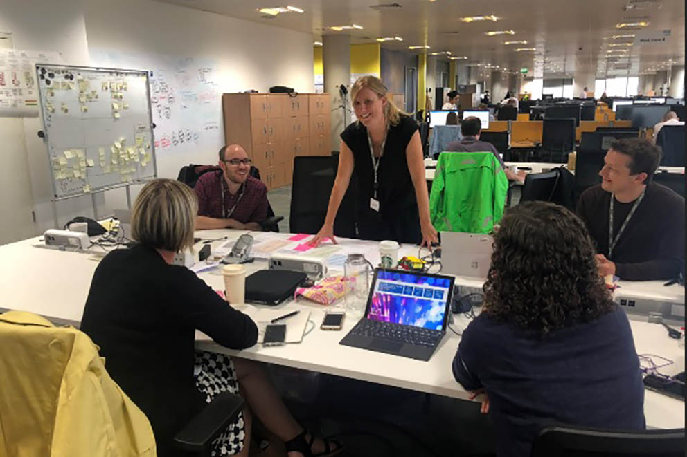 Justine Brightwell talks to her GP IT Futures team