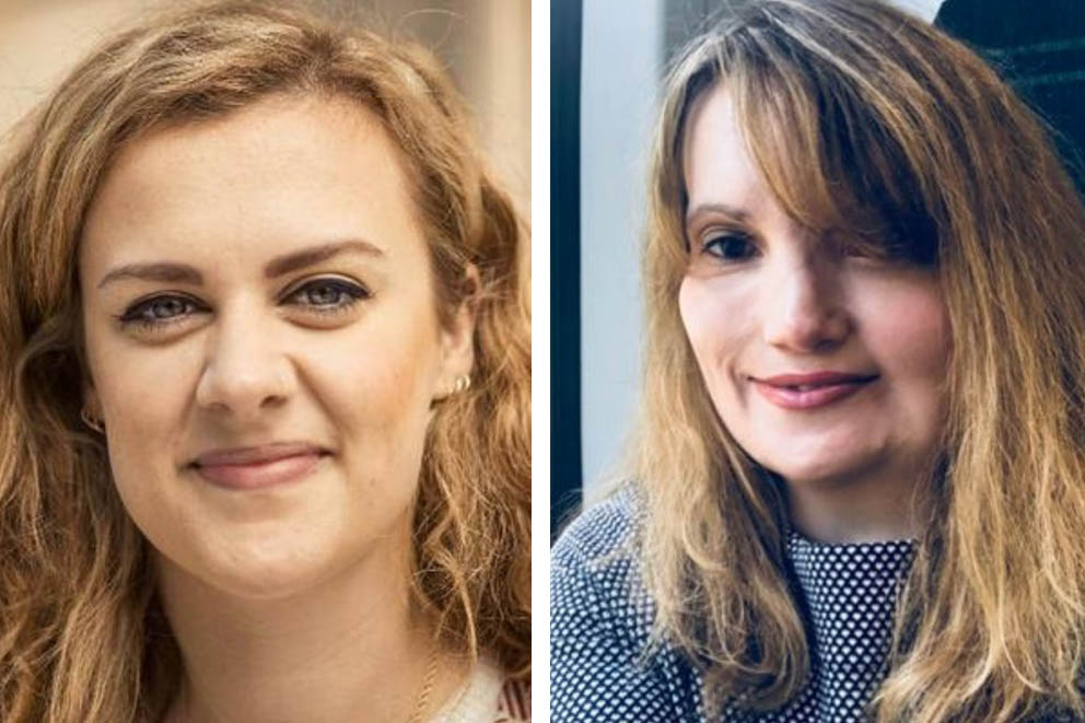 Louise Mushet and Victoria Hunt